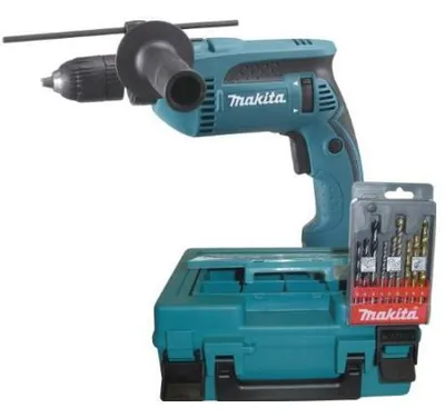 Produktbild von Makita HP1641K1X, Ohne Schlüssel, 2800 RPM, 3 cm, 1,3 cm, 44800 BPM, 1,6 cm