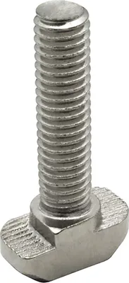 Produktbild von Edelstahl Hammerschraube T-Schraube M6 25mm Nut 8 für Aluprofil 30-er 10 Stück