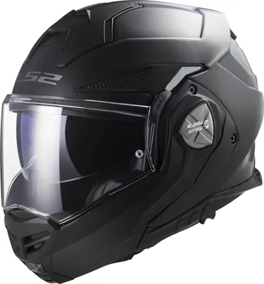Produktbild von Klapphelm LS2 ADVANT X Motorradhelm Motorrad Helm Schwarz M 569011011M