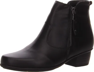 Produktbild von Waldläufer Stieflette mit Zipp in schwarz, Gr. 4.5