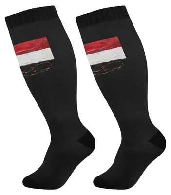 Productafbeelding van Plus Size Compressiekousen in Zwart