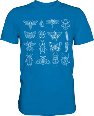 Produktbild von Käfersammler Entomologe Insekten T-Shirt – Royal Blue / XL