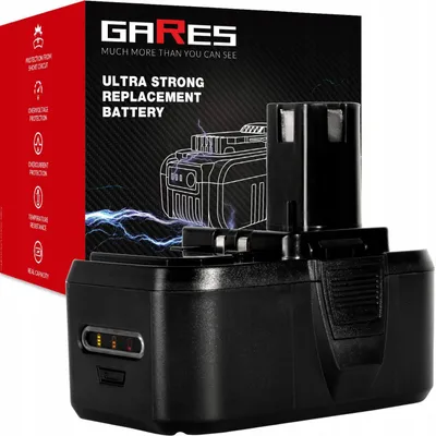 Obrázek produktu pro GARES Akumulátor Baterie pro Ryobi RBC18L15 | 18 V 5Ah | Zesílená série High-Performance | Vysoký výkon