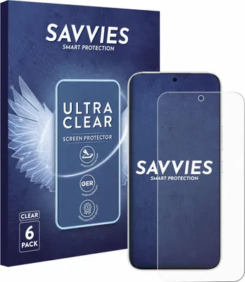 Produktbild von 6x Für Honor 500 Schutzfolie Savvies Displayschutz Display Schutz Folie Klar Transparent