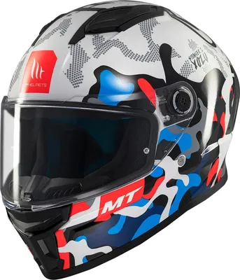 Produktbild von Mt Helmets Stinger 2 Yozu Integralhelm Weiß L Weiß L