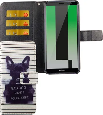 Zdjęcie produktu dla Etui na telefon komórkowy Etui na telefon komórkowy Huawei Mate 10 Lite Bad Dog White