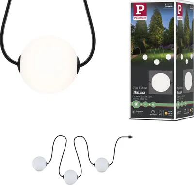 Obrázek produktu pro Paulmann Plug & Shine LED světelný řetěz Naima prodlužovací sada
