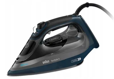 Produktbild von Dampfbügeleisen Braun Texstyle 9 Si9682.Db 3200 W Freeglide 3D Icare 8 Minuten