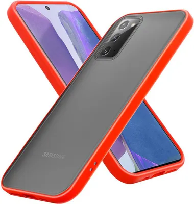 Produktbild von Cadorabo Hülle für Samsung Galaxy NOTE 20 Schutz Hülle in Transparent Handyhülle Hybrid Schutzhülle Etui TPU Silikon