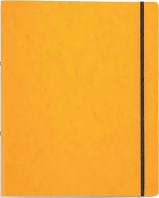 Produktbild von Pagna Ringbuch A4 16mm Pressspan Gummizug 2-Ring-Mechanik gelb