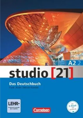 Immagine prodotto di studio [21] Grundstufe A2: Teilband 2 - Das Deutschbuch (Kurs- und Übungsbuch mit DVD-ROM)