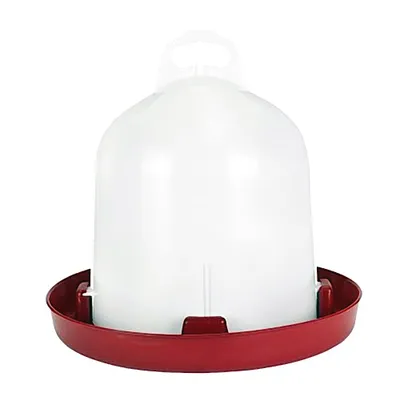 Image de Abreuvoir Double Corps Volailles Pvc 6 Litres En Alimentation Automatique