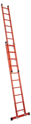 Produktbild von Iller Vollkunststoff Schiebeleiter 2x8 Sprossen