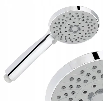Produktbild von Sannit Duschkopf 5 Funktionen Chrom Silber