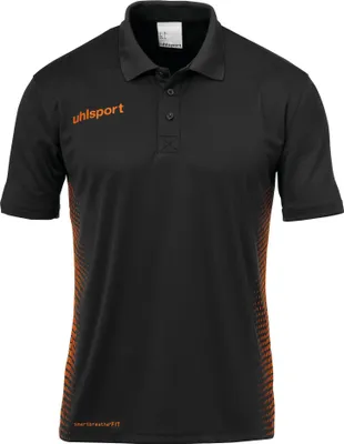 Immagine prodotto di Uhlsport Football Score Polo Shirt Polo da uomo nero arancione taglia S