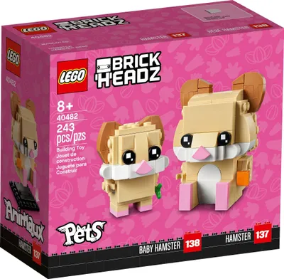 Obrázek produktu pro LEGO Iconic Křeček, Sada na stavění, 8 rok/roky, Plast, 243 kusů, 241 g