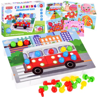 Produktbild von Knopfpuzzle Lernmosaik ZA4191 universal
