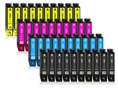 Produktbild von 40er Pack Druckerpatronen 29 29XL kompatibel mit Epson XP-345