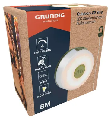 Obrázek produktu pro Svícací řetěz s LED diodami, pro venkovní použití, 8 m