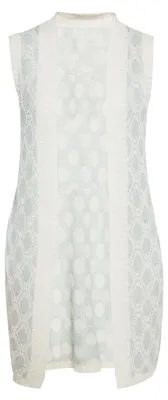 Produktbild von MERRO damen weste - weiss hellblau MERRO damen weste - weiss hellblau, XL/XXL