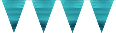 Immagine prodotto di Ghirlanda festiva blu metallizzato 6 m - Taglia unica