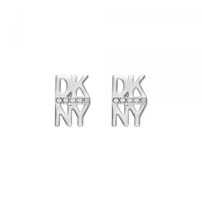 Produktbild von DKNY Stacked Pave Logo Stud 5520003 Ohrringe