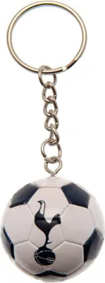 Produktbild von Tottenham Hotspur FC Fußball Schlüsselanhänger TA1255 (Einheitsgröße) (Weiß/Blau)