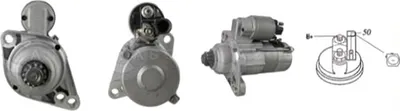 Produktbild von CASCO CST15267GS Starter Anlasser 2kW für VW Golf VII Schrägheck (5G1, BQ1, BE1, BE2) 12V