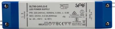 Produktbild von Self Electronics SLT60-24VLG-E 24.0 V/DC/0-2.5 A 60 W IP20