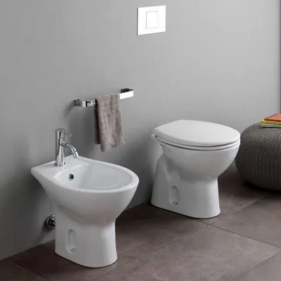 Produktbild von Bodenstehendes Set aus WC und Bidet | Cipro