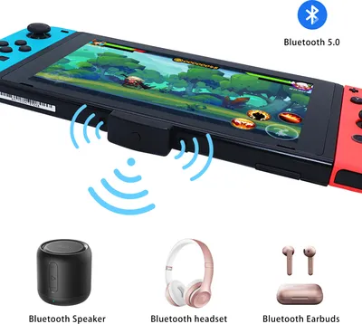 Produktbild von Für Switch Bluetooth-Adapter NS-Host PS4 P5-Audioadapter externer Bluetooth-Headset-Audiokonverter