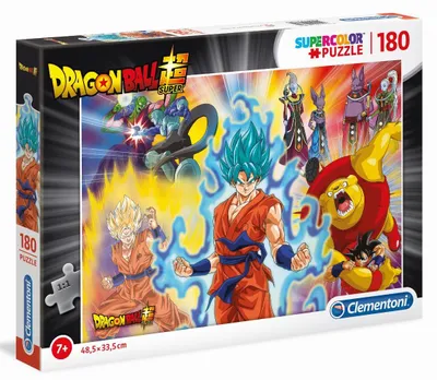 Immagine prodotto di Clementoni - Dragon Ball Puzzle 180 el. - Oficjalny Produkt dla Fanów Układanek