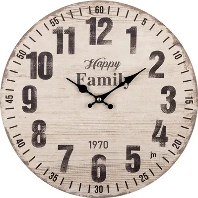 Produktbild von Lowell 21563 Wand- /Tischuhr Quarzuhr Rund Holz