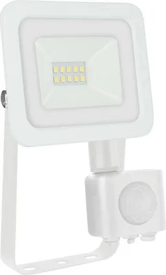 Productafbeelding van Spectrum LED Wandlamp Noctis Lux Wit, IP44, 10W, 810lm, warm wit (3000K), met bewegingssensor