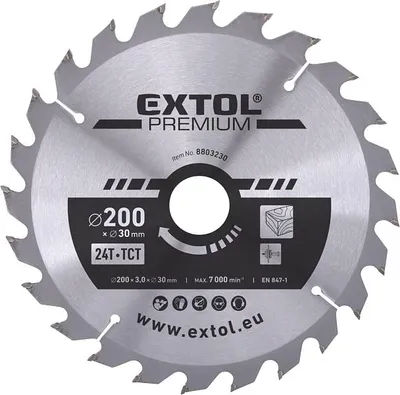 Immagine prodotto di kotouč pilový s SK plátky, O 200x3,0x30mm, 24T