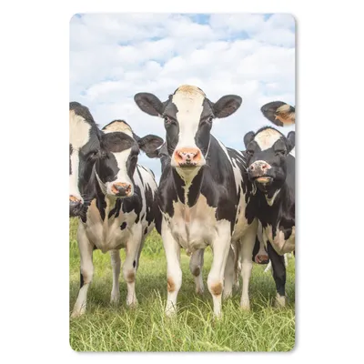 Produktbild von MuchoWow® Mauspad Mousepad Kühe - Weide - Tiere - Natur - Gras 18x27 cm - Mousepads - Maus Mat - Pad - Mausunterlage