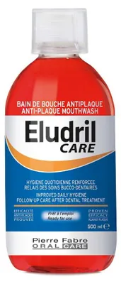 Zdjęcie produktu dla Eludril Care Pyn do pukania ust, 500 ml.