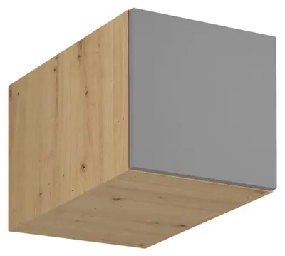 Obrázek produktu pro Horní hluboká skříňka s výklopnými dvířky VALEN - šířka 40 cm, dub artisan / šedobéžová