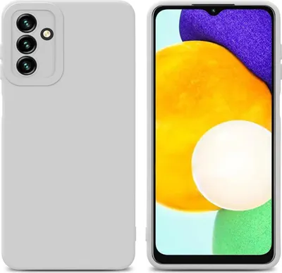 Zdjęcie produktu dla Pokrowiec Cadorabo do Samsung Galaxy A13 5G w kolorze białym, silikonowe etui TPU na telefon komórkowy