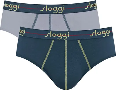 Produktbild von sloggi Herren Midislip 2-Pack Start - MULTIPLE COLOURS 7 - Größe 4