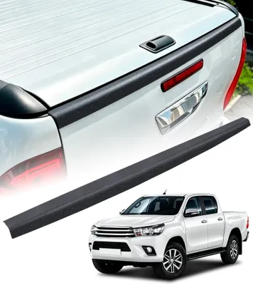 Image de Protection de pare-chocs pour Toyota Hilux, modèles 2015-2020 - Noir