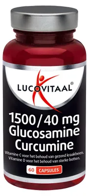 Productafbeelding van Lucovitaal Glucosamine Curcumine (60 capsules)