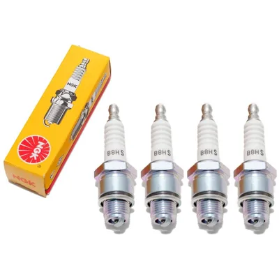 Produktbild von NGK Zündkerzen Set 4x B8HS Zündkerze, 12,7mm Kurzgewinde Ø 14,0mm, 3014 / 5510