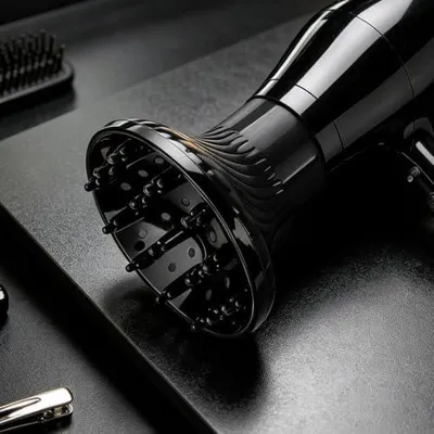 Obrázok produktu pre Difúzor – univerzálne vhodné pre trysky s priemerom 1,37 – 1,88 palca | | Kompatibilné s väčšinou fénov, zvýrazňuje prirodzenú textúru vlasov, redukuje krepatenie, dizajn s viacerými hrebeňmi, rovnomerná distribúcia vzduchu