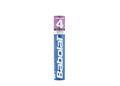 Produktbild von BABOLAT 4 FEATHER SHUTTLECOCKS 12 Federbälle weiss, Farbe:weiß