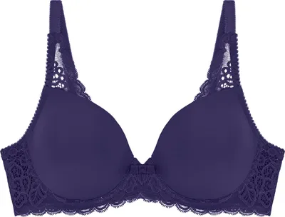 Produktbild von Triumph Amourette Spotlight, Blau, Bügel, Muster, Prussian Blue, Weiblich, Blumenmuster