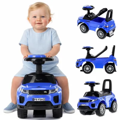 Produktbild von Kinder-Schlitten für einjährige Kinder, blau, ab 12 Monaten