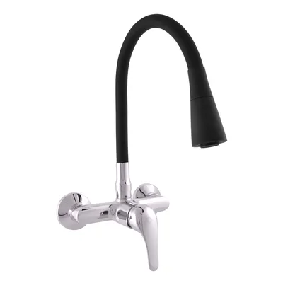 Obrázek produktu pro Slezák-RAV Slezák Rav Vodovodní baterie dřezová s flexibilním ramínkem SA002/13 Barva: chrom, Rozměr: 150 mm