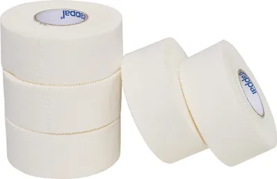 Produktbild von Hummel Strappal Sporttape, weiß, nicht elastisch, latexfrei, hautfreundlich, reißbar, 4 cm x 10 m