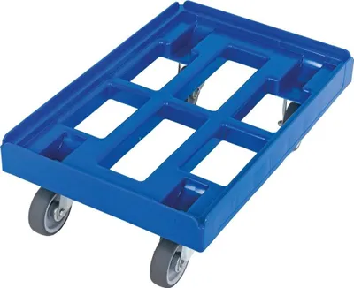 Zdjęcie produktu dla Wózek transportowy 610x410mm niebieski, w. 4 LR.